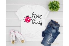 Love Bug svg, Valentines day svg Product Image 2