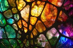 Stained Glass Art Background Wallpaper Product Image 1