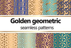 Golden Luxury Geometric Patterns Product Image 1