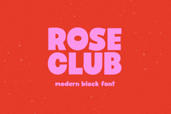 Rose Club - Cute Bold Font Product Image 1