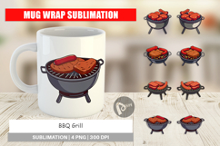 Mug Wrap BBQ Grill Product Image 1
