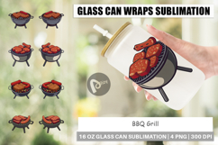 Glass Can BBQ Grill Product Image 1