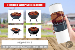 Tumbler BBQ Grill Product Image 1