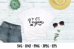 0 vegan SVG. Grilling quote. BBQ saying. Shirt design Product Image 2