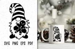 Christmas svg Christmas gnome svg Xmas svg files for cricut Product Image 1