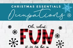 Teacher Christmas svg-a Teacher oh what fun svg for crafters Product Image 6