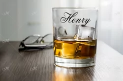 Whiskey Glass Mock-up. PSD+JPG Product Image 2