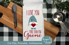 More than you Gnome SVG, Sublimation, Printable Product Image 4