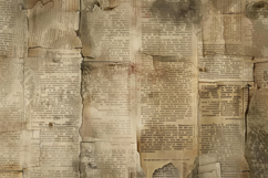 Vintage Newspaper Background Wallpaper Product Image 1
