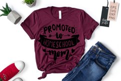 Promoted To Homeschool Mom Lettering Quotes Product Image 3