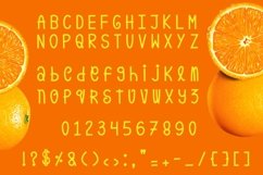 Web Font Orange Pulp Sweet and Tasty Font Product Image 3