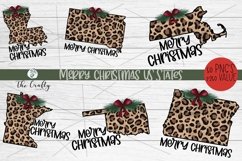 Merry Christmas States Sublimation Bundle Product Image 1