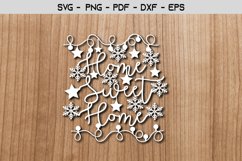 Home Sweet Home Paper Template Design Product Image 1