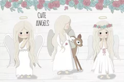 Little angels clipart - Free Design of The Week Product Image 4