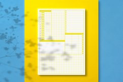 Grid Daily Planner, PDF KDP INTERIOR Product Image 2