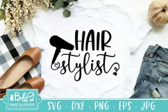 Hair Stylist SVG - Hairdresser Gift SVG Product Image 1