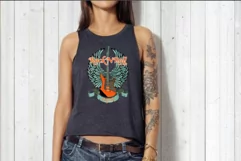 Rocknroll forever png Vintage retro Rock png Product Image 5