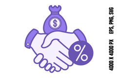 Colored Commission Icon Product Image 1