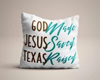 SVG, SVG File Texas, God Made Jesus Saved SVG File, Texas Product Image 2