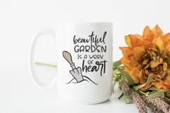 Beautiful Garden is a Work of Heart SVG | Gardening SVG Product Image 2