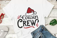 Cousin Crew | svg files for Christmas Shirt Product Image 1