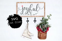 Joyful Svg, Christmas Joyful Shirt Svg, Christmas Printable Product Image 1