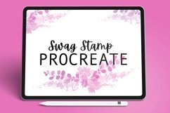 Swag Stamp Brush - Procreate Brush Product Image 1