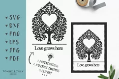 Blank Wedding Tree - SVG EPS DXF PNG PDF JPG Cutting File Product Image 1