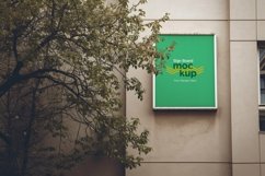 Sign Board Mockup on Building Wall Product Image 1
