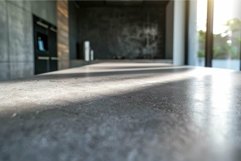 Sunlight illuminating empty countertop in modern kitchen Product Image 1