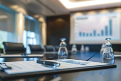 Conference Room Background Wallpaper Product Image 1