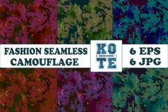 6 Seamless Fashion Camouflage Product Image 1