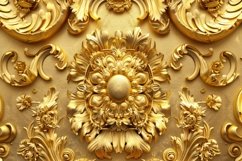 Gold Embossed Background Wallpaper Product Image 1