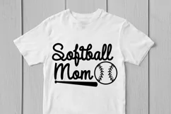 Softball Mom - Baseball SVG EPS DXF PNG Cutting Files Product Image 2