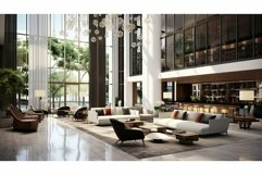 trendy modern interior hotel Product Image 1
