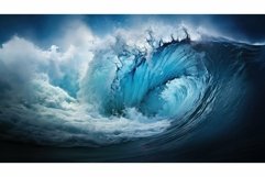 crashing blue tsunami Product Image 1