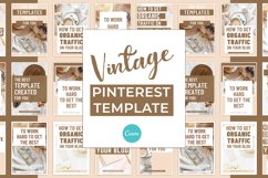 Editable Pinterest Canva Pins Template, Pinterest Post Product Image 2