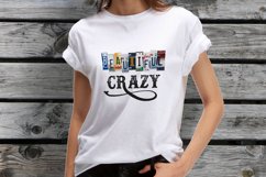 Western Quote, Sublimation Design for T-shirt, PNG crazy Product Image 5