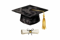 Graduation Clipart Collection PNGs Product Image 2