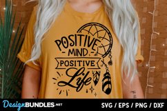 Positive mind positive life SVG Product Image 1