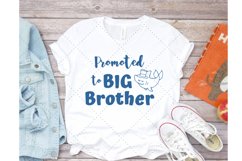 Promoted to big brother - SVG Product Image 1