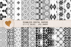 Seamless grunge pattern overlays bundle Product Image 3