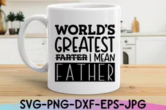 World's Greatest Farter| Fathers Day Svg | Papa Svg | Funny Product Image 2