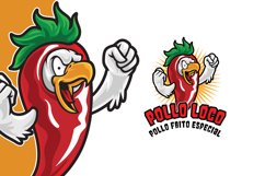 Pollo Loco Chicken Logo Template Product Image 1