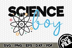 Science Boy - SVG Cut File n141 Product Image 1