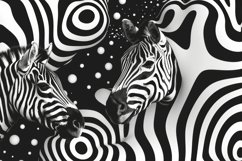 Zebra Print Background Wallpaper Product Image 1