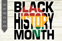 Black History Month Svg, png, dxf, eps. African American Svg Product Image 2