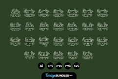 Split Monogram Alphabets Product Image 1