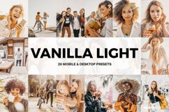 20 Vanilla Light Lightroom Presets and LUTs Product Image 1