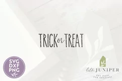 Trick or Treat SVG Files, Farmhouse Halloween SVG Product Image 2